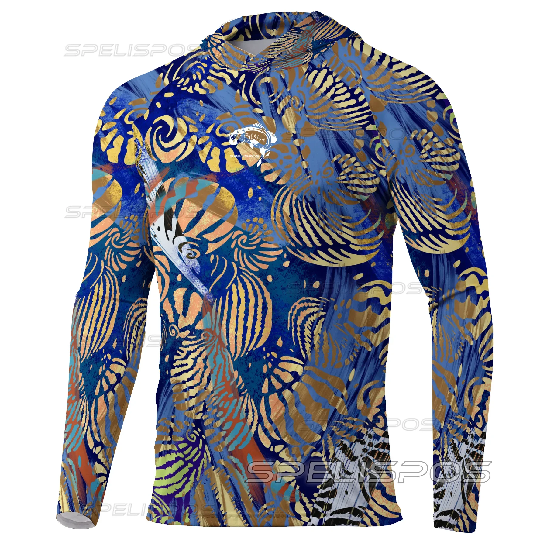 Hood Fishing Shirts UPF 50+ Jersey Anti-UV Yacht Sea Fish Hoodies Maillot Beach Gear Lightweight Long Sleeve Angling Tops Wear