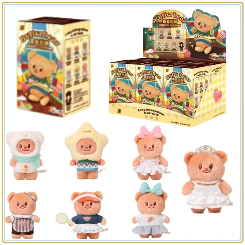 

В наличии оригинальная TOPTOY Butterbear VERSATILE WARDROBE Series слепая коробка Mystery Box Caixa Caja куклы подарок аниме фигурка игрушки подарок