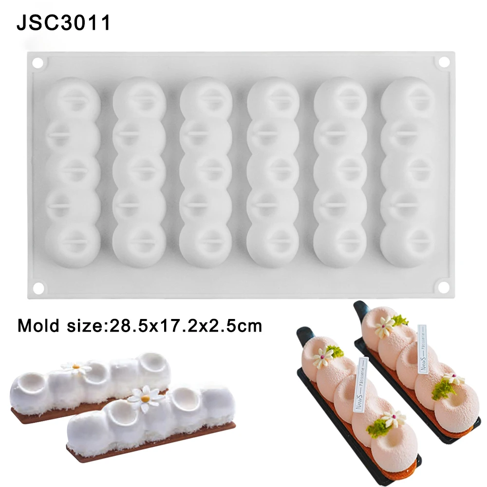 29 Style Cake Decorating Mold 3D Silicone Molds Baking Tools For Heart Round Cakes Chocolate Brownie Mousse Make Dessert Pan