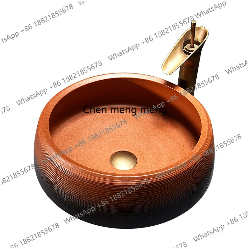 On-stage Wash basin Ceramic washbasin Household toilet Bathroom Wash basin Single Wash basin Sink