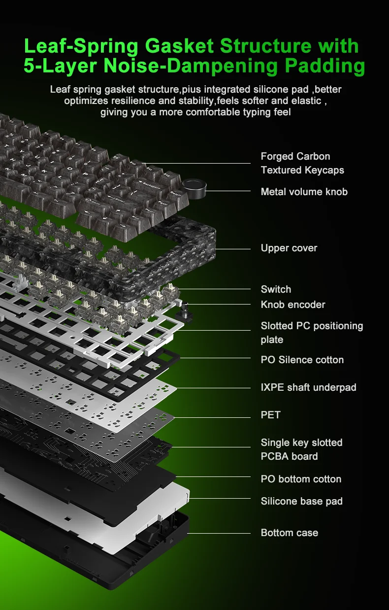 AULA F75 Master Edition Wirele - đánh giá và giá Gaming Keyboard Hot Swappable