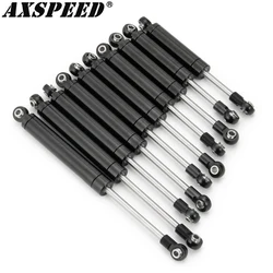 AXSPEED 4PCS Built-in Spring 80/90/100/110/120mm Shock Absorber Damper for 1/10 RC Crawler Axial SCX10 90046 TRX-4 MST Redcat