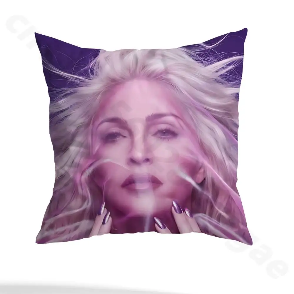 Madonna Confessions pillowcase casual style decoration, suitable for home decoration (excluding pillow core)