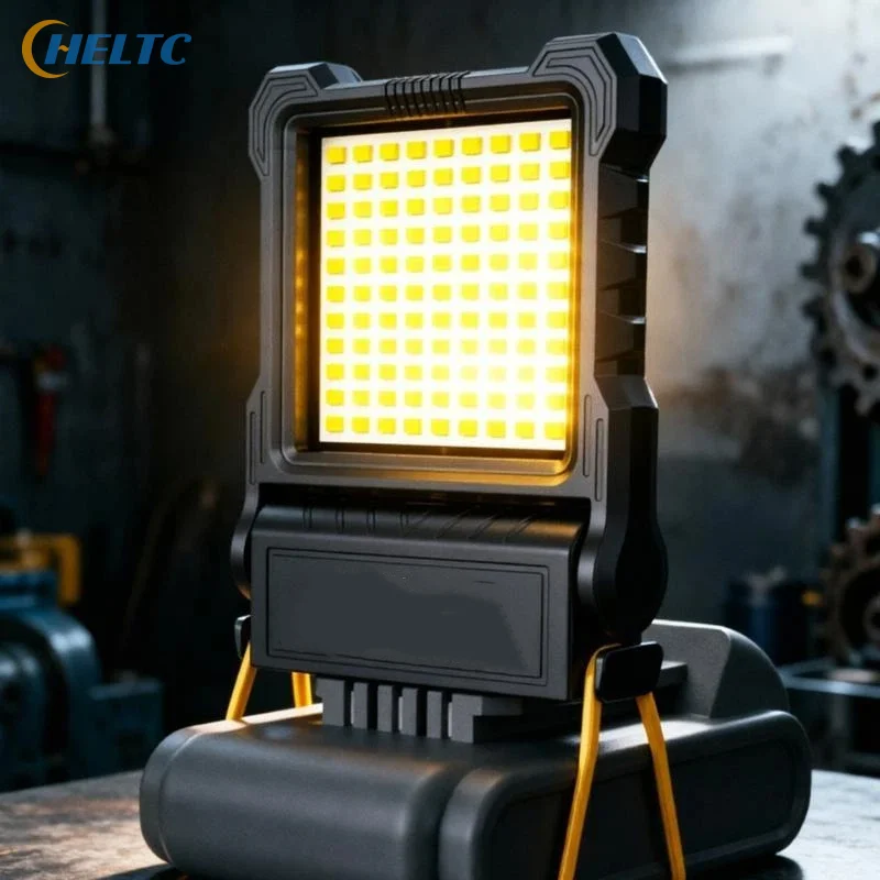 New Super Bright LED Work Light Portable Long-Lasting Strong Light Supply For Night Work Light 72V Li-ion Battery Power Tool 1PC