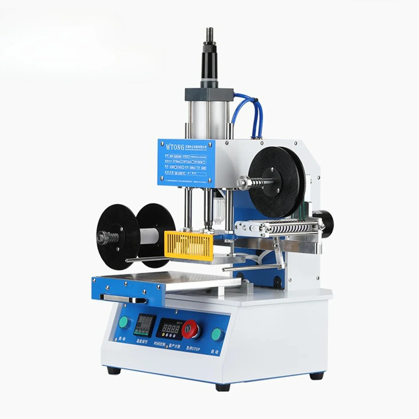 

Hot Stamping Machine Multifunctional Leather Paper Business Card Bag Picture Album Solid Wood Digital Display