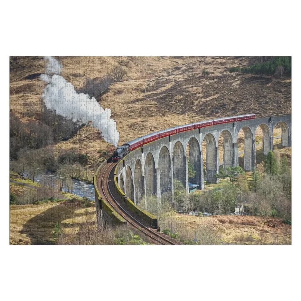 

Glenfinnan Viaduct Jigsaw Puzzle Wooden Boxes Personalised Jigsaw Puzzle