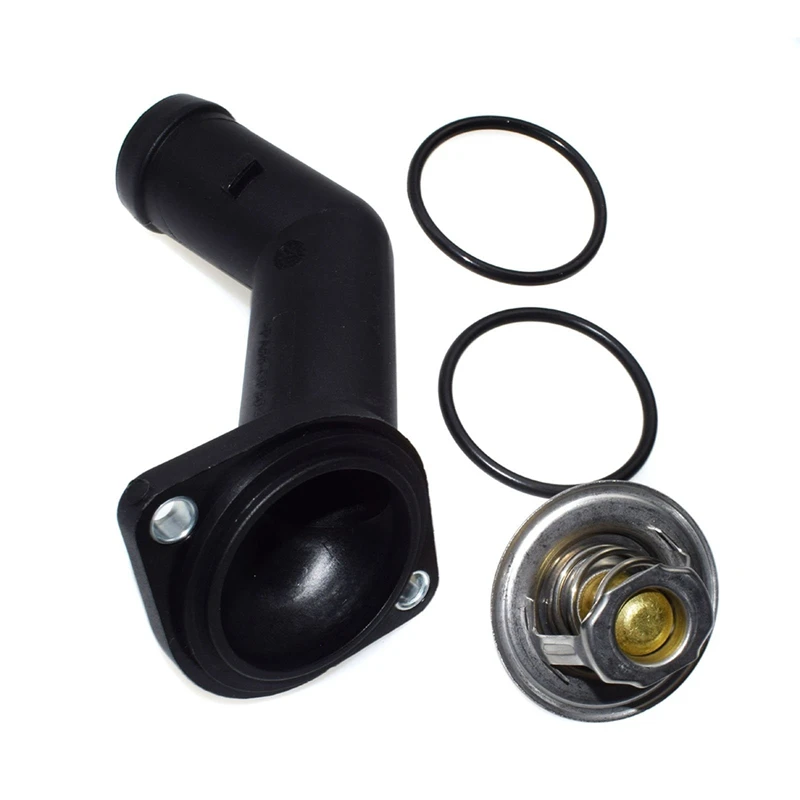 New For  TT Jetta Beetle Thermostat Housing Cover & Thermostat With O-Ring 06A121121C, 050121113C-N26R