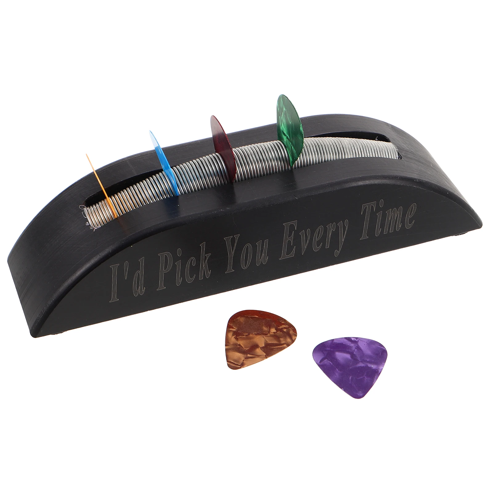 

Guitar Pick Storage Box Bass Accessory Display Picks Clamp Case Holders Electric Headstock Japanese-style Part Acoustic