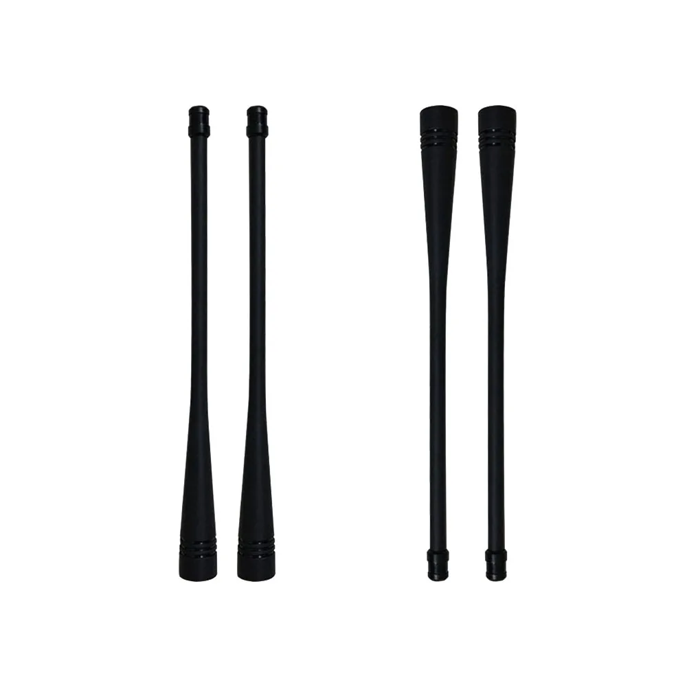 Taidacent External High Gain UHF 400-470mhz Rubber Buck Antenna for Portable Two Way Handheld Radio Walkie Talkie