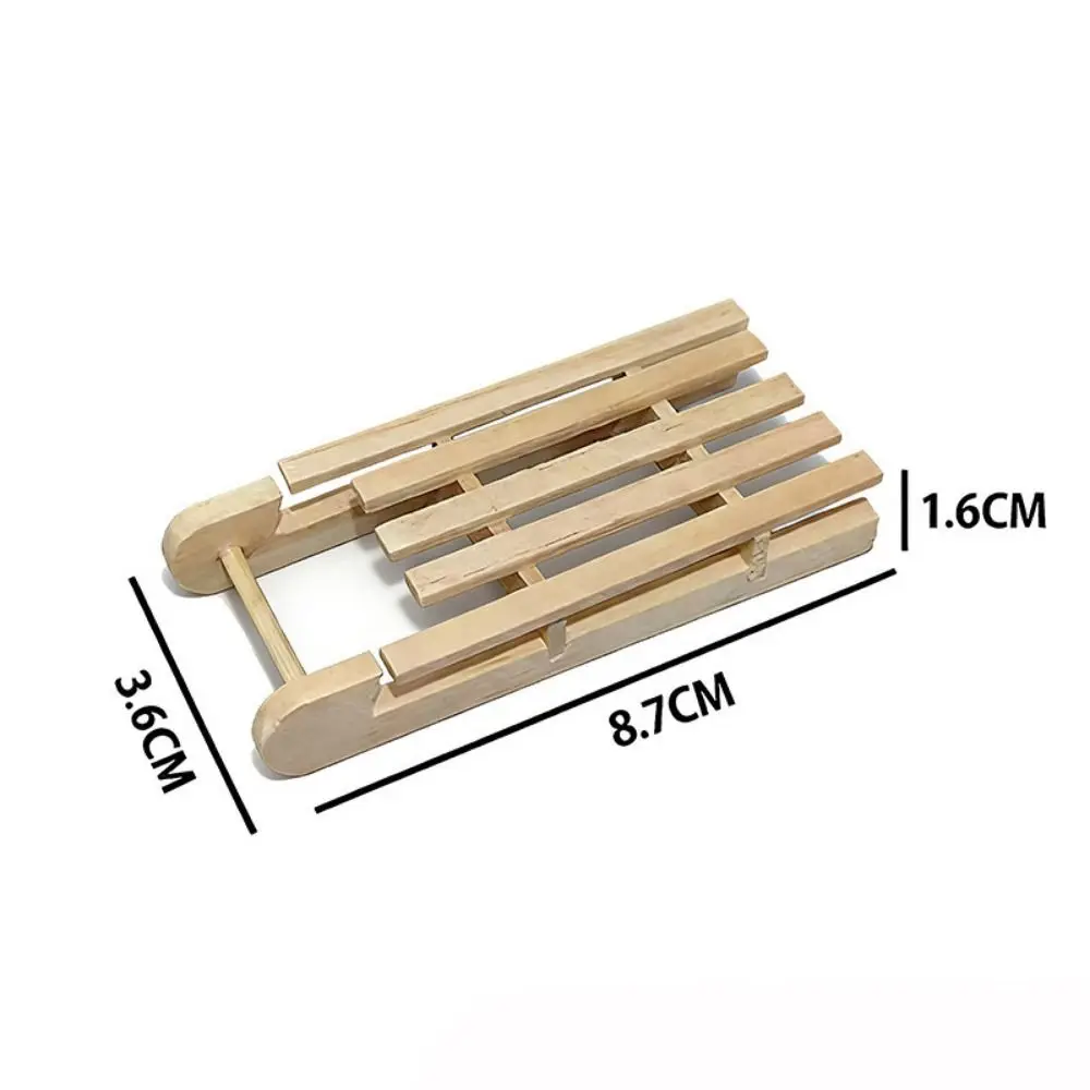 High Quality Multi Styles Simulation Furniture Mini Cute Wooden Window Frame Miniature Scene Wooden Decoration DIY Accessories