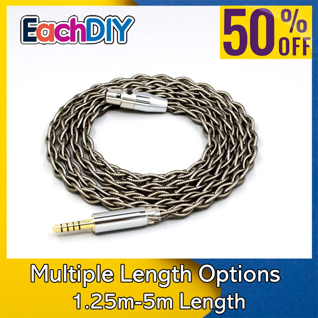 

Кабель для наушников из 99% чистого серебра, палладия и графена с золотым покрытием для AKG Q701 K702 K271 K272 K240 K141 K712 K181 K267 LN008229