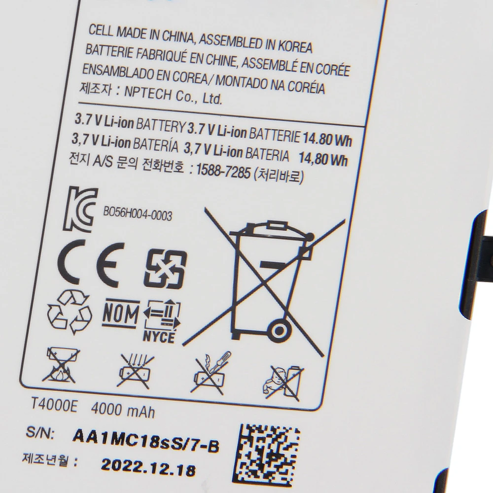 Новый Сменный аккумулятор T4000E T4000C T4000U для Samsung GALAXY Tab3 7,0 T210 T211 T217A T2105, аккумулятор 4000 мАч