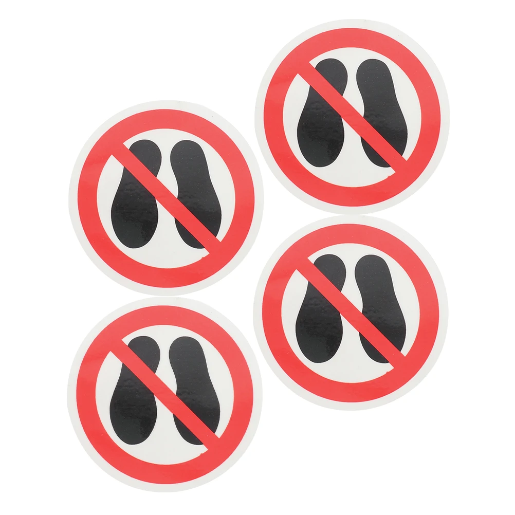 

Sign Stickers Non Slip Decals Bright Design Material Easy Application Indoor Outdoor Malls Schools Hospitals