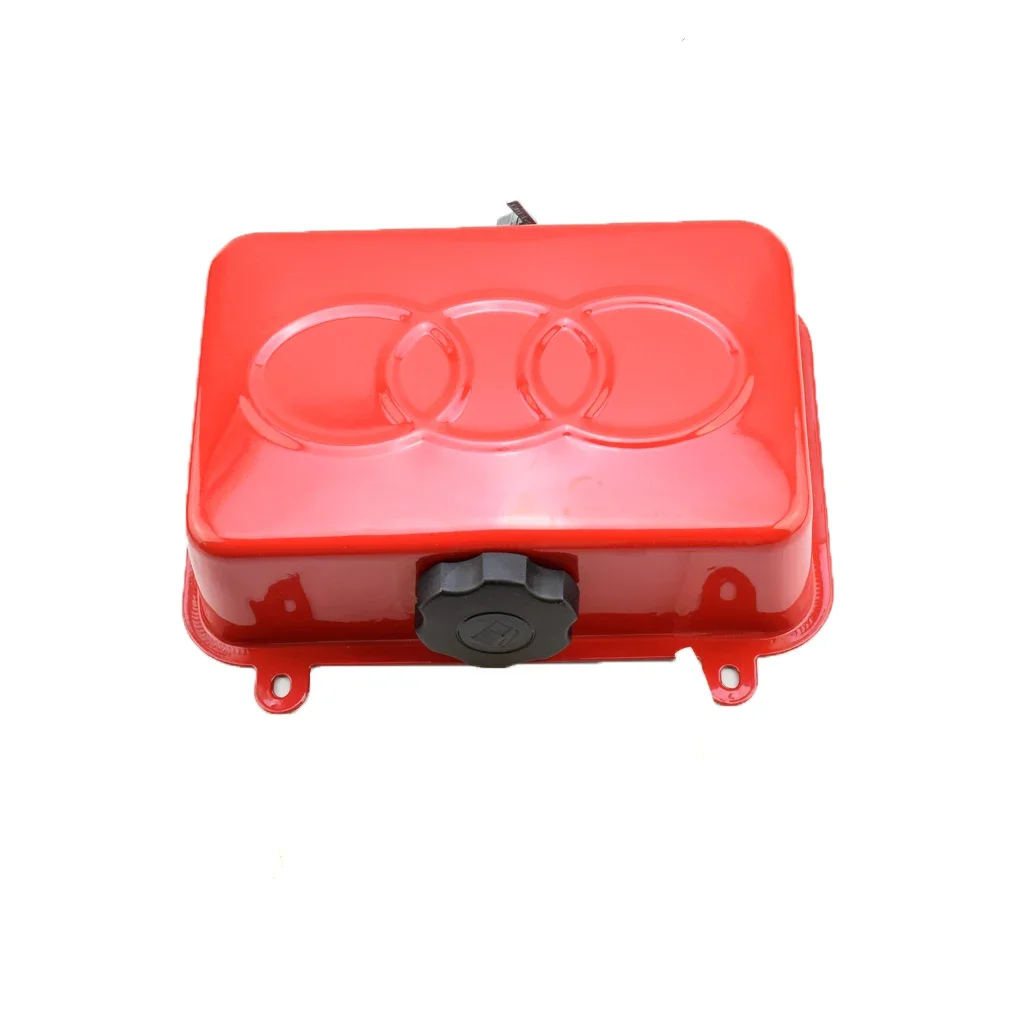 Motor Car RED 5L Fuel Tank Portable Gas Petrol Spare Fuel Tank Oil Container Fuel-jugs Hose Tube Buggy ATV QUAD