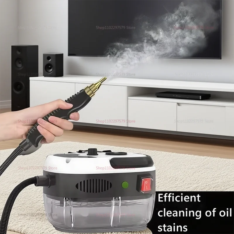 High Temperature Steam Cleaner Disinfects Kitchen Range Hood Air Conditioning Household and Car Steam Cleaner 220V Deep Clean
