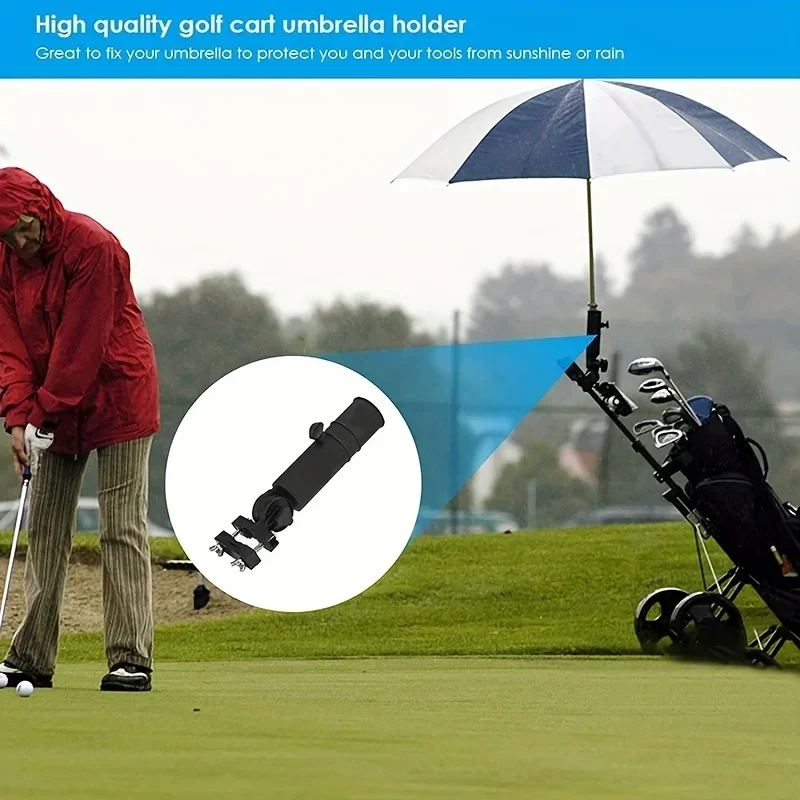 Adjustable Umbrella Holder Golf Cart Accessories for Maximum Protection on the Course