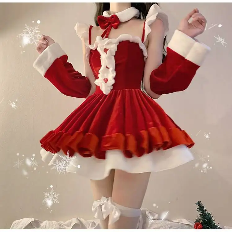 

Sexy loween Costume Nightclub Maid Temptation Cute Princ Par Set Cisas Outfit Sexy orm Club Lady Attraction