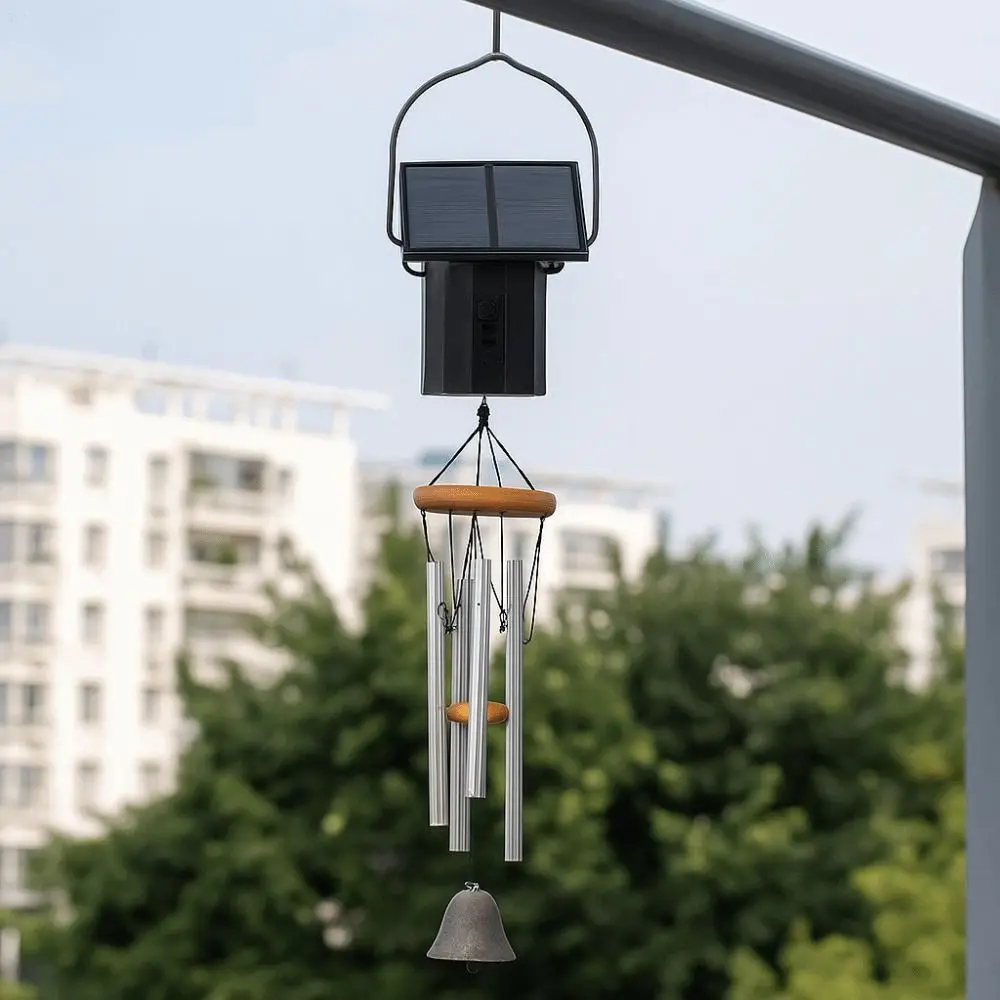 

Black Wind Spinner Solar Motor Solar Powered With Hook Wind Chime Motor Plastic Versatile Hanging Display Motor