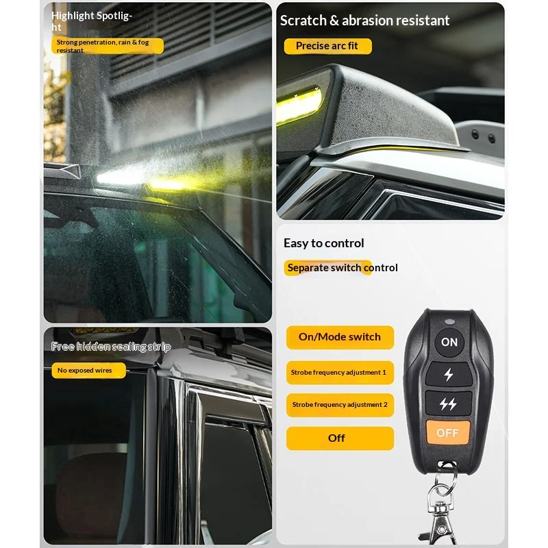 For Jetour G700 Four Eye Spotlight Off-Road Vehicle Exterior Piece Probing Light Custom Designed Automotive Beam Lamp
