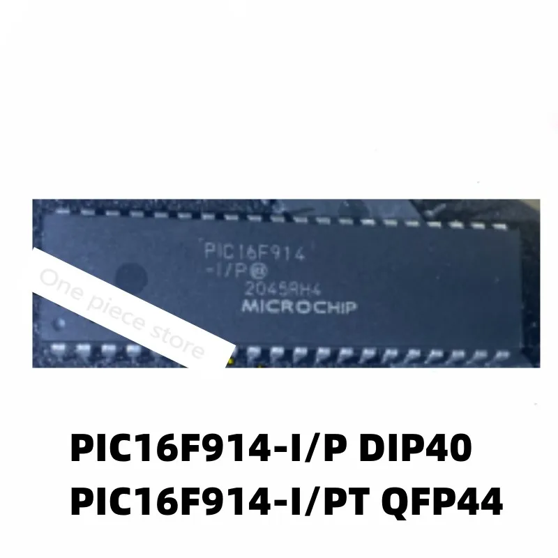 5PCS PIC16F914 PIC16F914-I/P DIP40 PIC16F914-I/PT QFP44