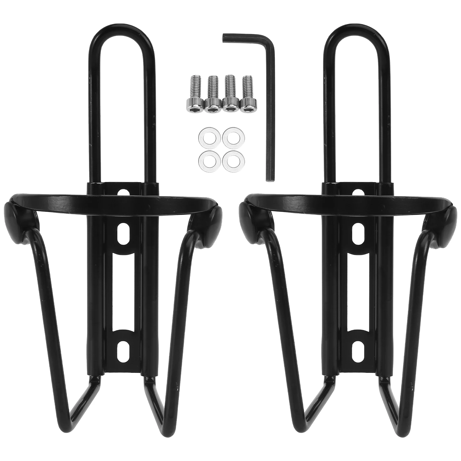 

2pcs Water Bottle Rack Aluminum Alloy Bike Holder Drink Mount Cage For Bicycle Outdoor Cycling Bike Accessories