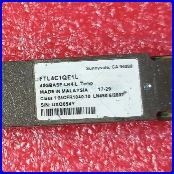 Usado para FINISAR FTL4C1QE1L 40G QSFP + LR4 10KM módulo óptico 40GBASE-LR4