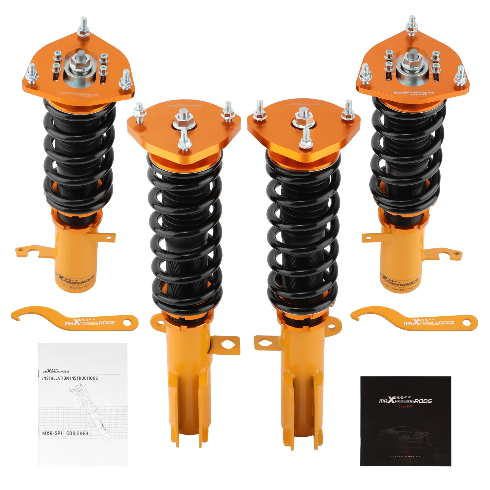 Height Adjustable Coilovers For For Toyota Corolla E90 E100 E110 1987-2002