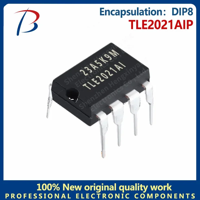 10PCS BHT TLE2021AIP low-power single-channel precision operational amplifiers, packaged in DIP8 silk-screened TLE2021AI