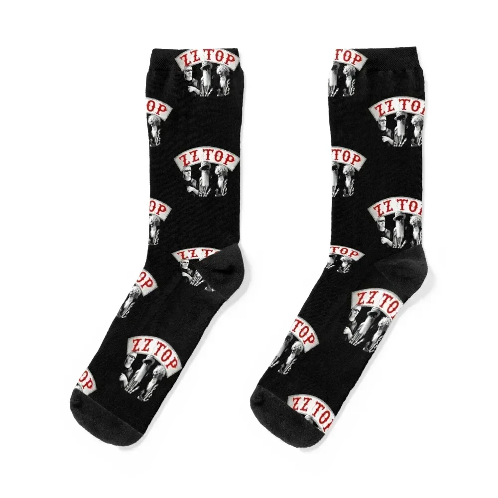 Vintage Band ZZTOP Rock Music 2024 - Logo Albums Retro Tour Socks Climbing sports stockings snow Boy Socks Women's