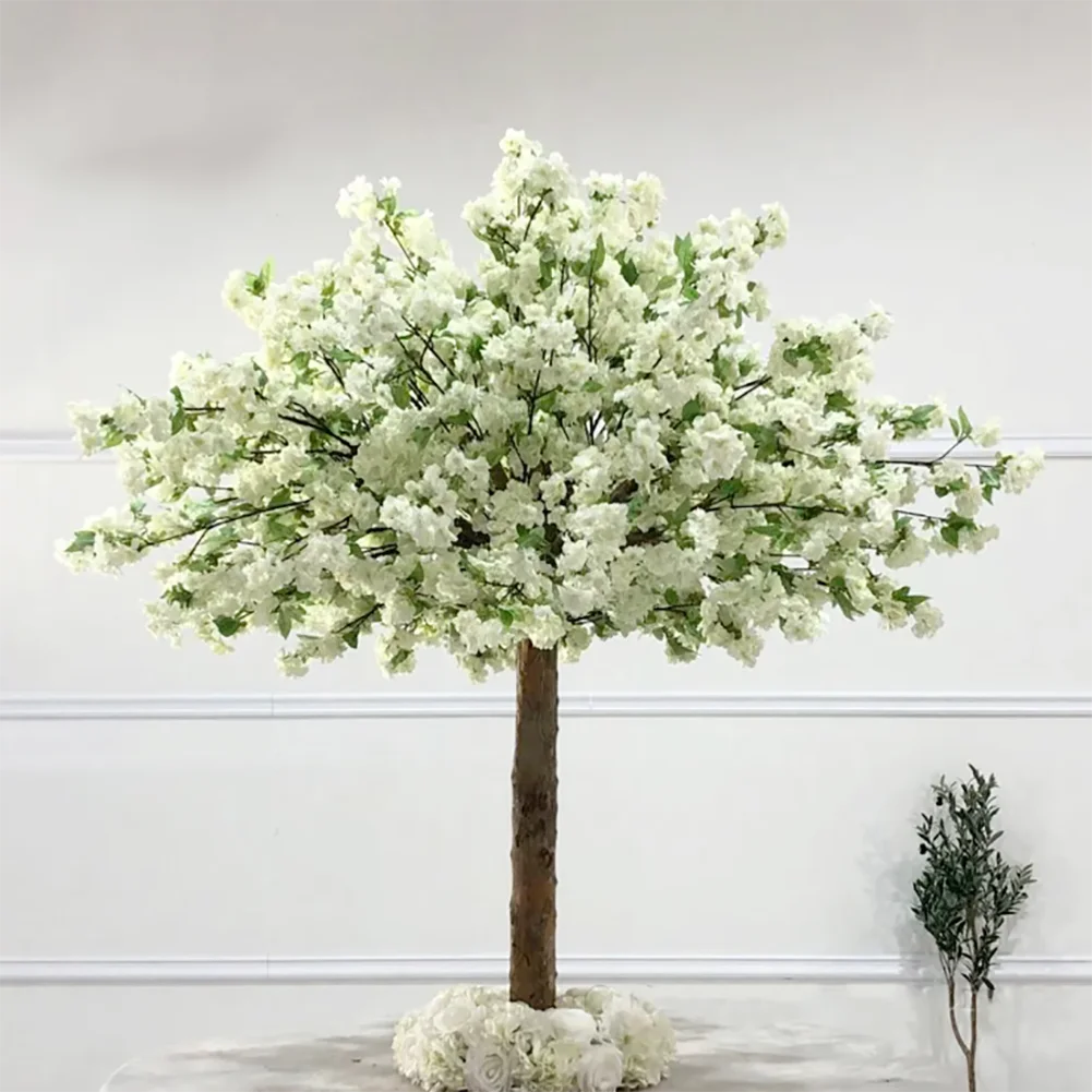 

Artificial Cherry Blossom Tree Silk Cherry Blossom Tree Pink for Weeding Decoration Artificial Flower