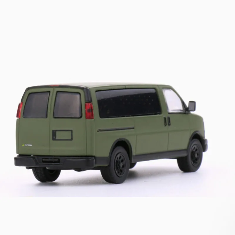 596 Diecast Maßstab 1:64 Express Van Legierung Simulation Auto Modell Statische Sammlung Dekoriert Urlaub Geschenke Spielzeug Souvenir Geschenk