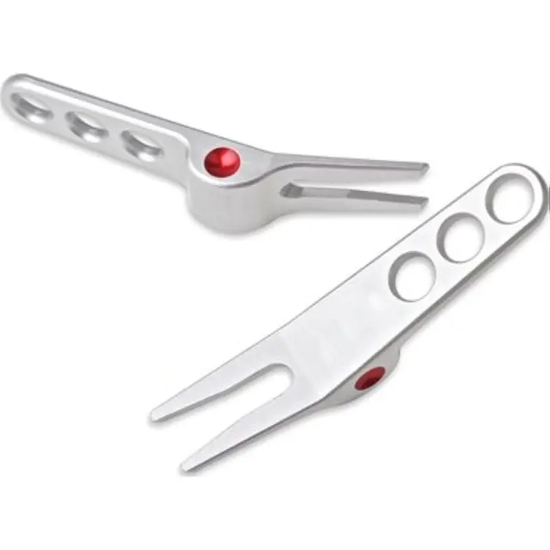 A64T Metal for Golf Divot Tool with Hat Clip Portable Zinc Alloy Divot Repair Tool for Golf Accessories Green Repair Compact