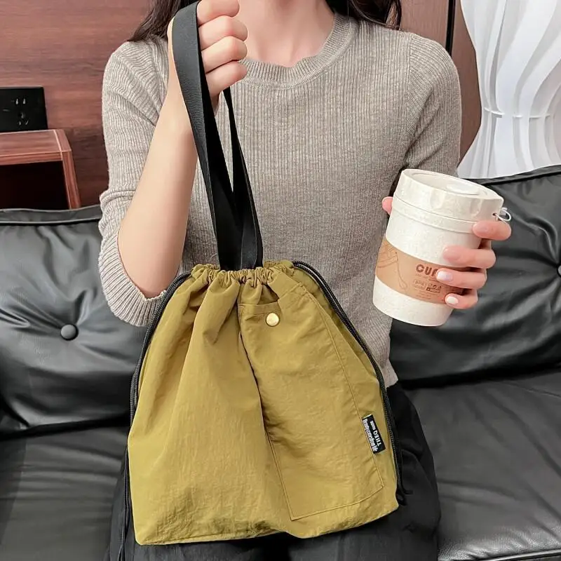 

Новый стиль, нейлоновый шнур, модная повседневная сумка на плечо, большая вместительная многофункциональная сумка через плечо для хранения