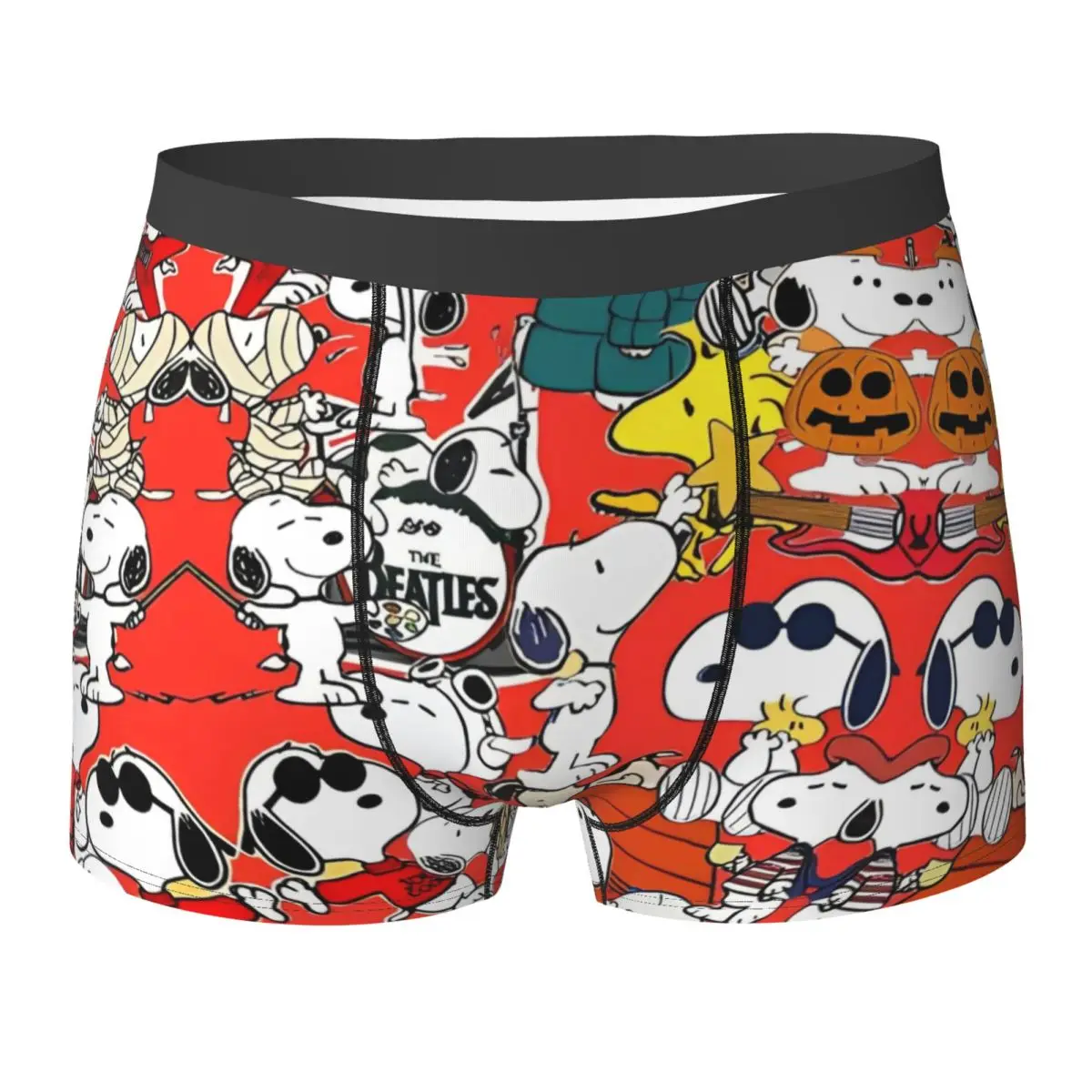 

Snoppy Cute Funny Underwear Funny Panties Custom Boxer Brief For Men Pouch Plus Size Boxer Shorts