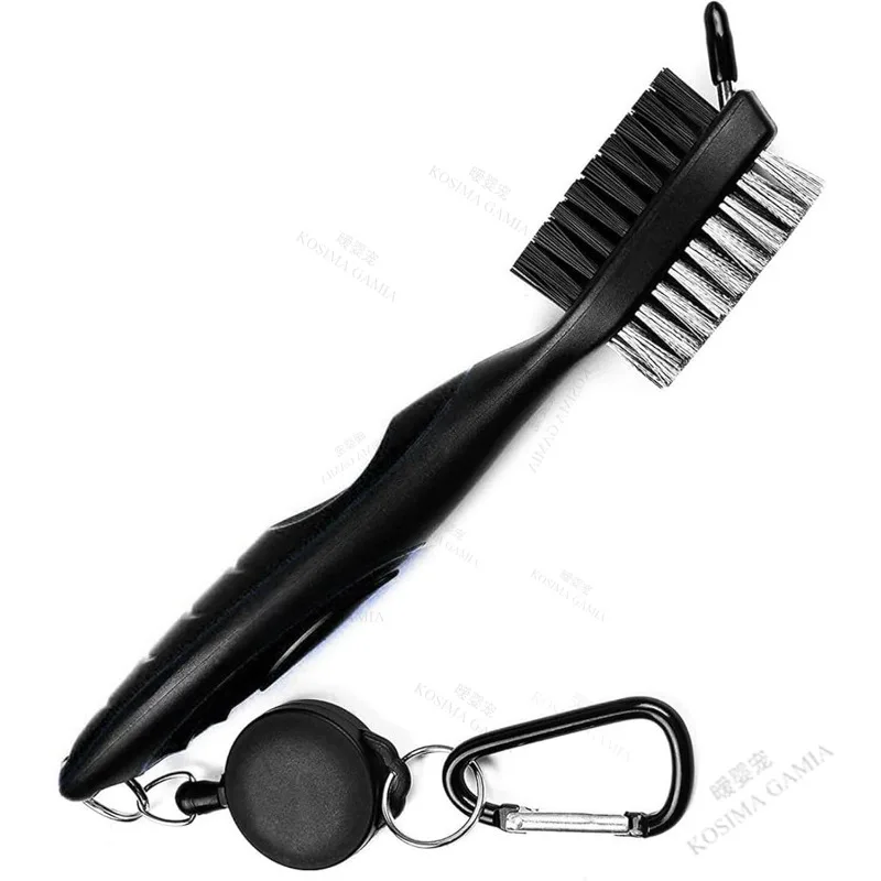 

New Club Cleaning Brush Golf Club Brush Golf Grooves Cleaning Brush 2 Sided Golf Putter Wedge Ball Cleaner Gof Accessories