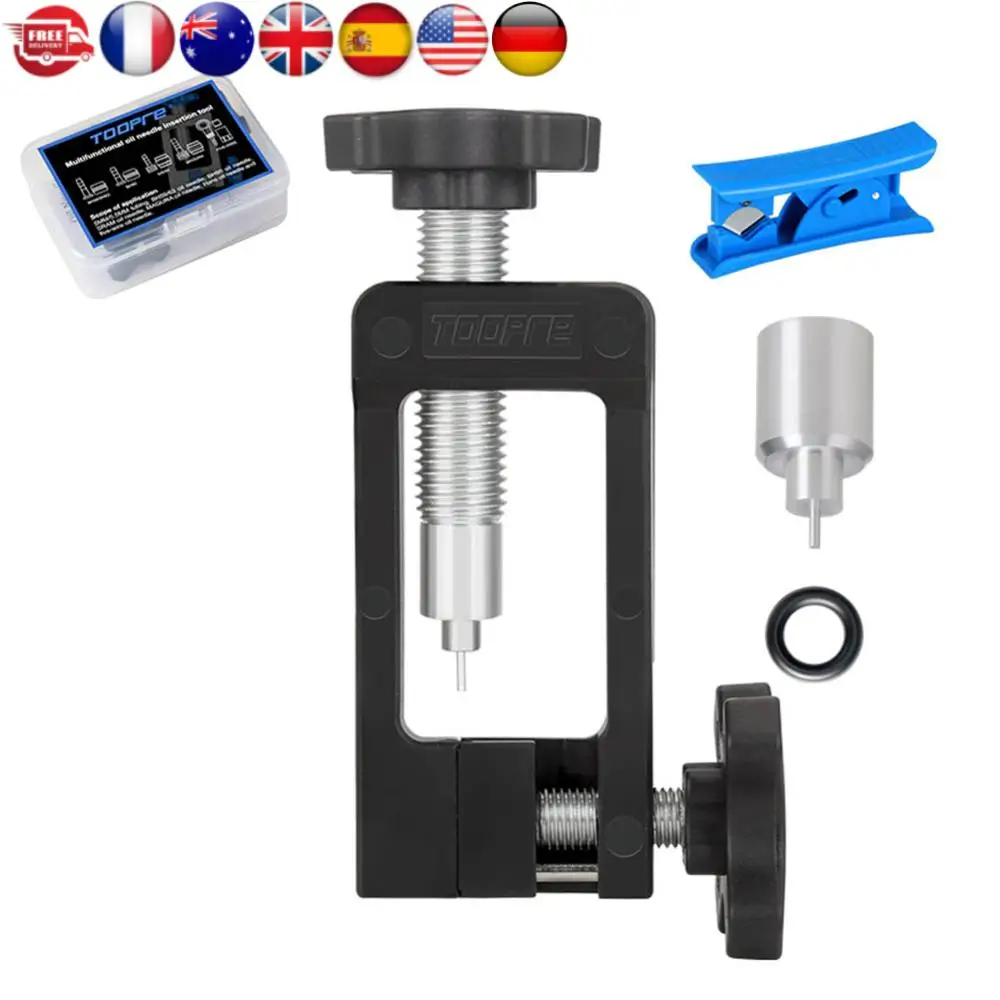 

Bicycle Oil Needle Installation Tool T Head Insertion Tubing Truncation Bike Hydraulic Disc Brake Hose Inserting Tool
