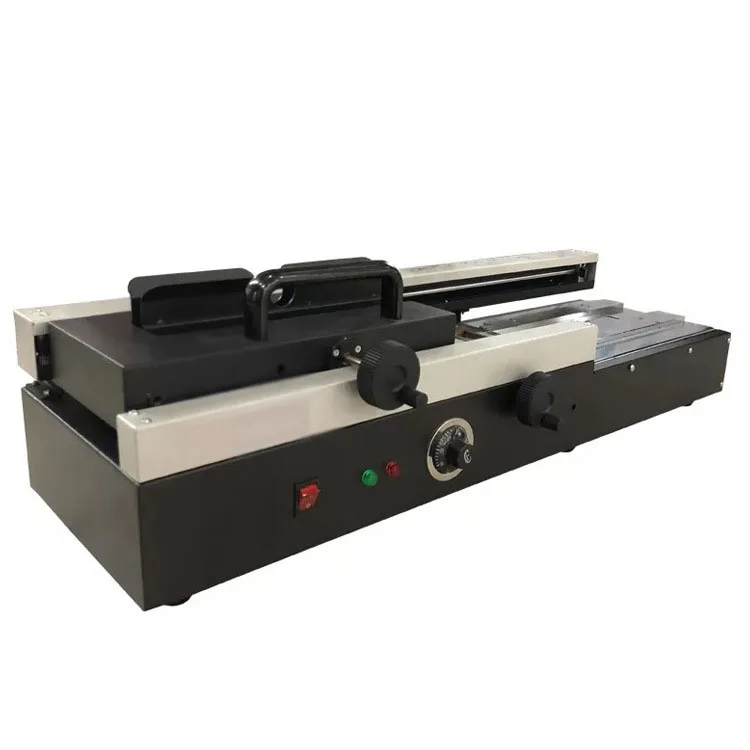 A4 Semi-automatic cheap desktop glue binding machine for school office suppliers