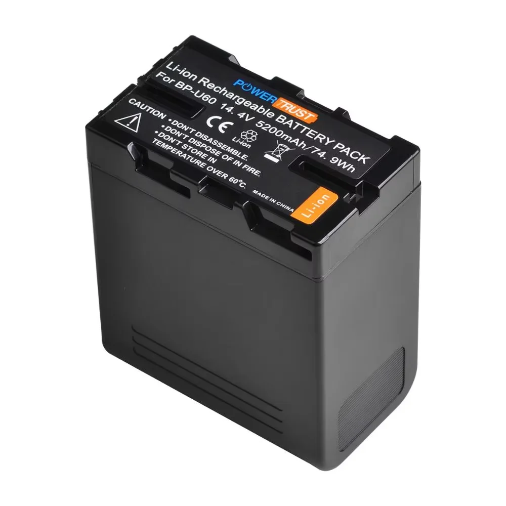 BP-U60 Battery Interface for BP-U100 BP-U30 U60 U65 U90 & Sony EX260 EX280 Z280 FS5 PXW-FX9 FS7 FX6 Z190 EX1R EX200 F3 F3K 100