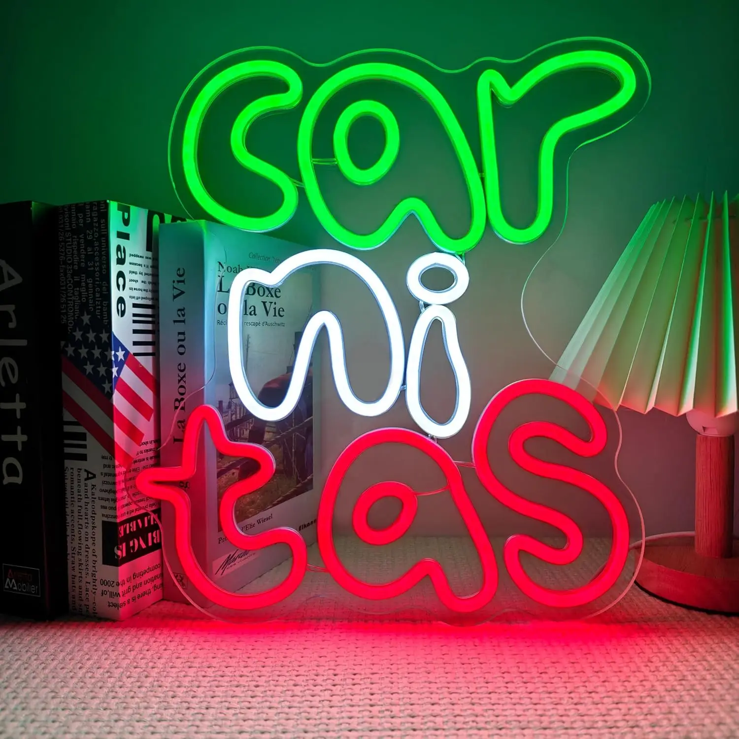 

Carnitas Neon Sign LED Neon Light Sign Business for Bar Kitchen Taqueria Food Truck Restaurant Party Decor USB Dimmable Gifts