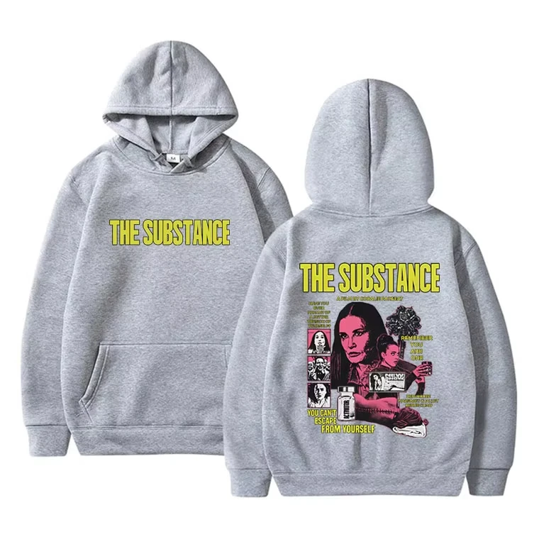 فيلم رعب المادة مزدوجة الوجهين طباعة هوديي الرجال النساء عادية القطن الخريف الشتاء البلوفرات للجنسين هوديس خمر