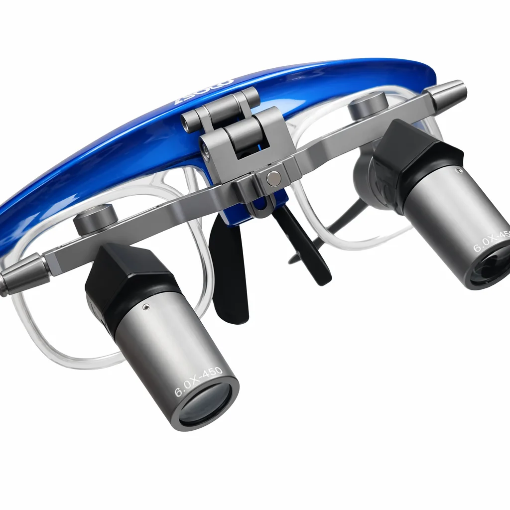 Precision Loupes 3x 4x 5x 6x Ergo Flip up Design Binocular Magnifier for Dentist Ophthalmologist Endodontist