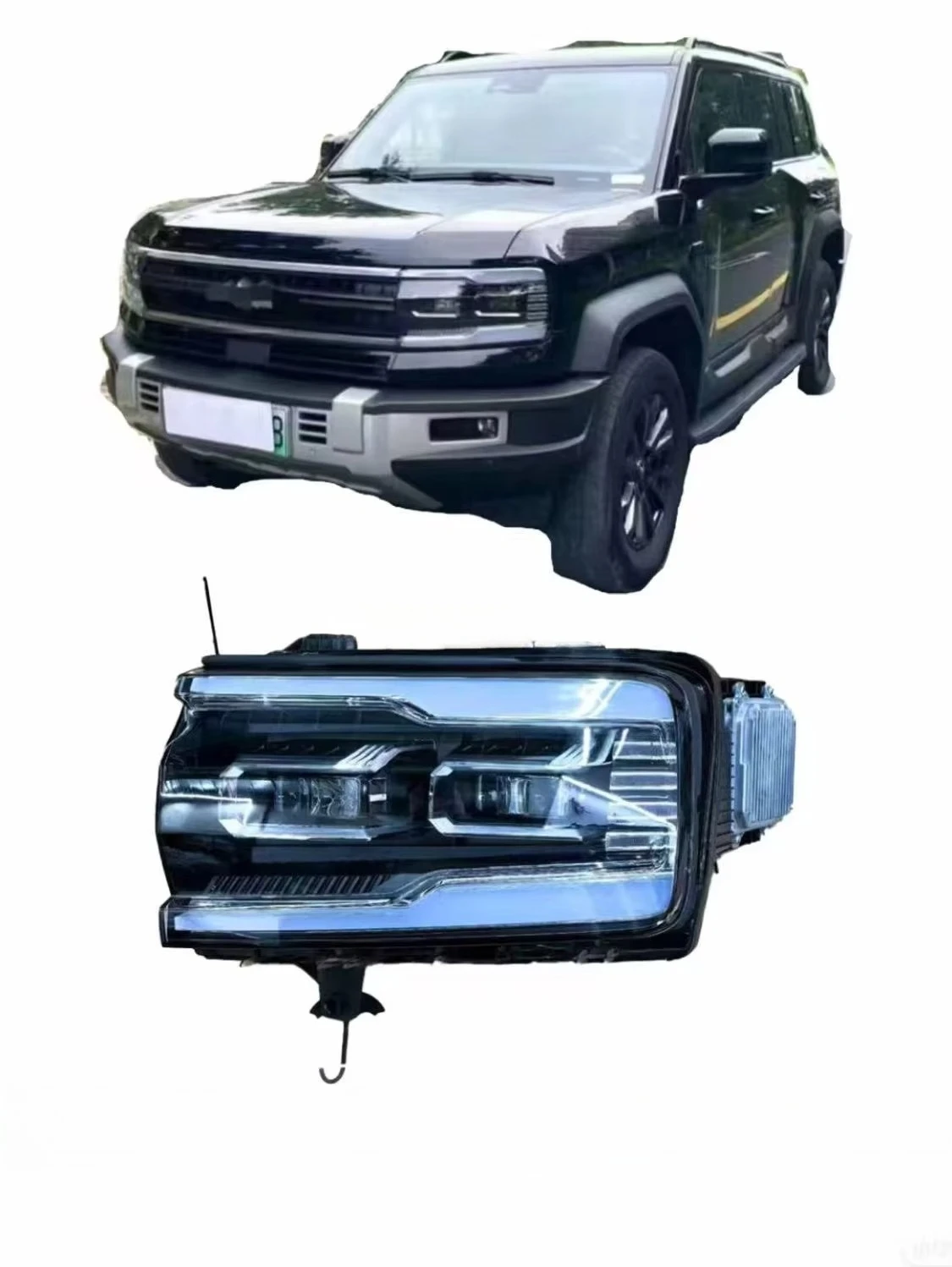 For BYD Equation Leopard 5 Auto Parts OEM LED Headlights - Genuine for Road Visibility Enhancement Lighting System