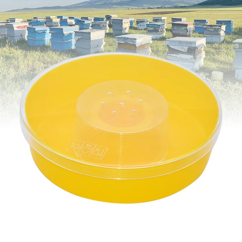 

Bee Feeder Round Beehive Feeder Beehive Drinking Bowl Beekeeping Water Feeder Bee Feeding Bowl Bee Drinking Tool Beekeeping Tool