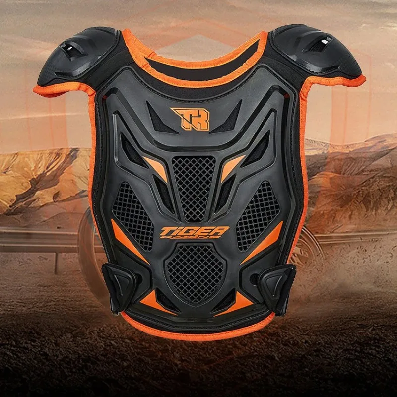 

1PCS Children Motorcycle Riding Body Armor Vest Kids Motocross Back Chest Protectors Off-Road Dirt Bike Cycling Protective Gear