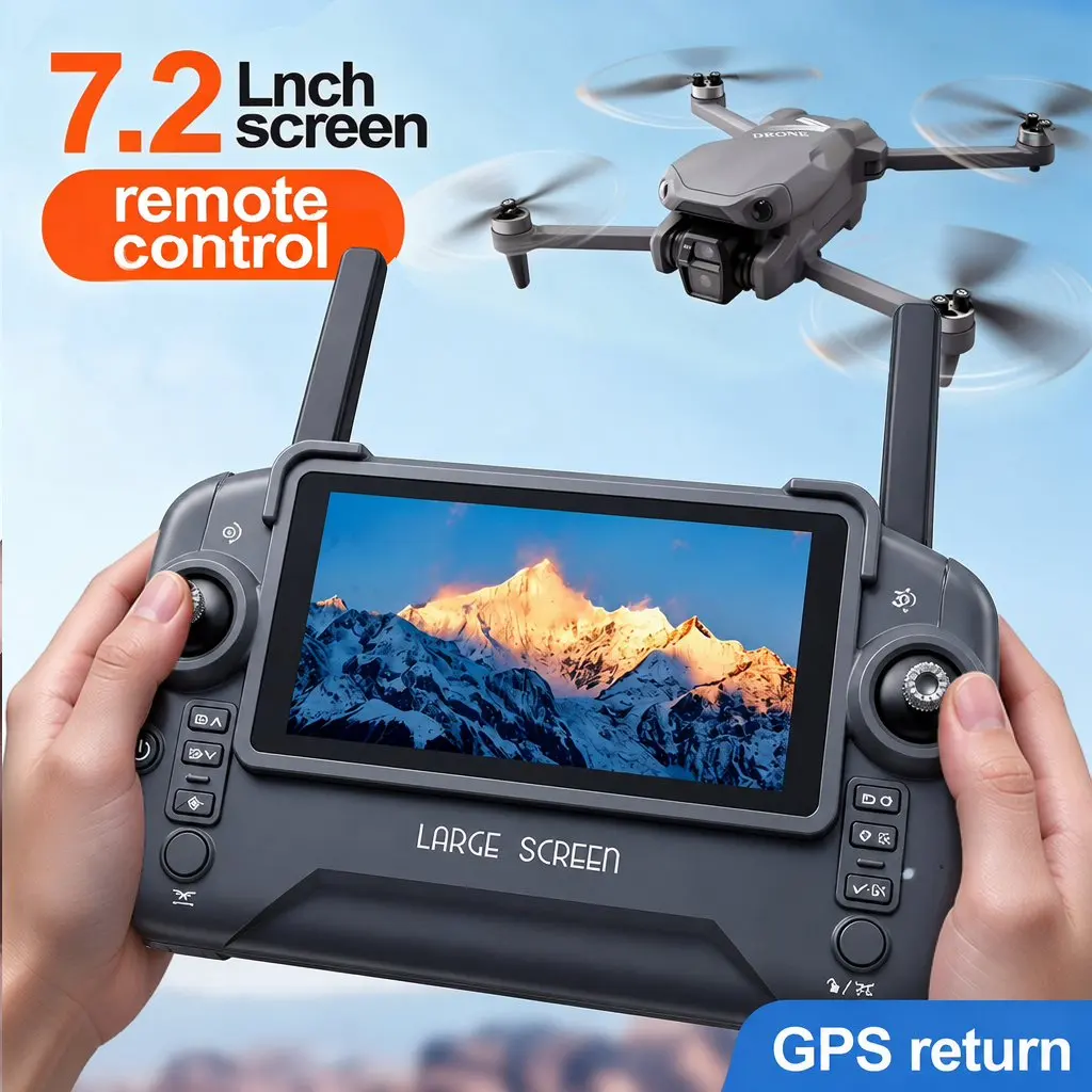 New LF682 MAX GPS Drone Professional 8K Camera Aerial FPV Brush Avoiding Obstacle with Large Screen Remote Control Folding Drone