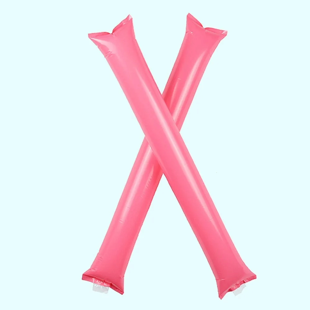 2 Stuks Juichende Team Geest Opblaasbare Cheer Sticks Lawaaimakers Cheer Leading Thunder Sticks Applauder Plastic Boom Sticks Party