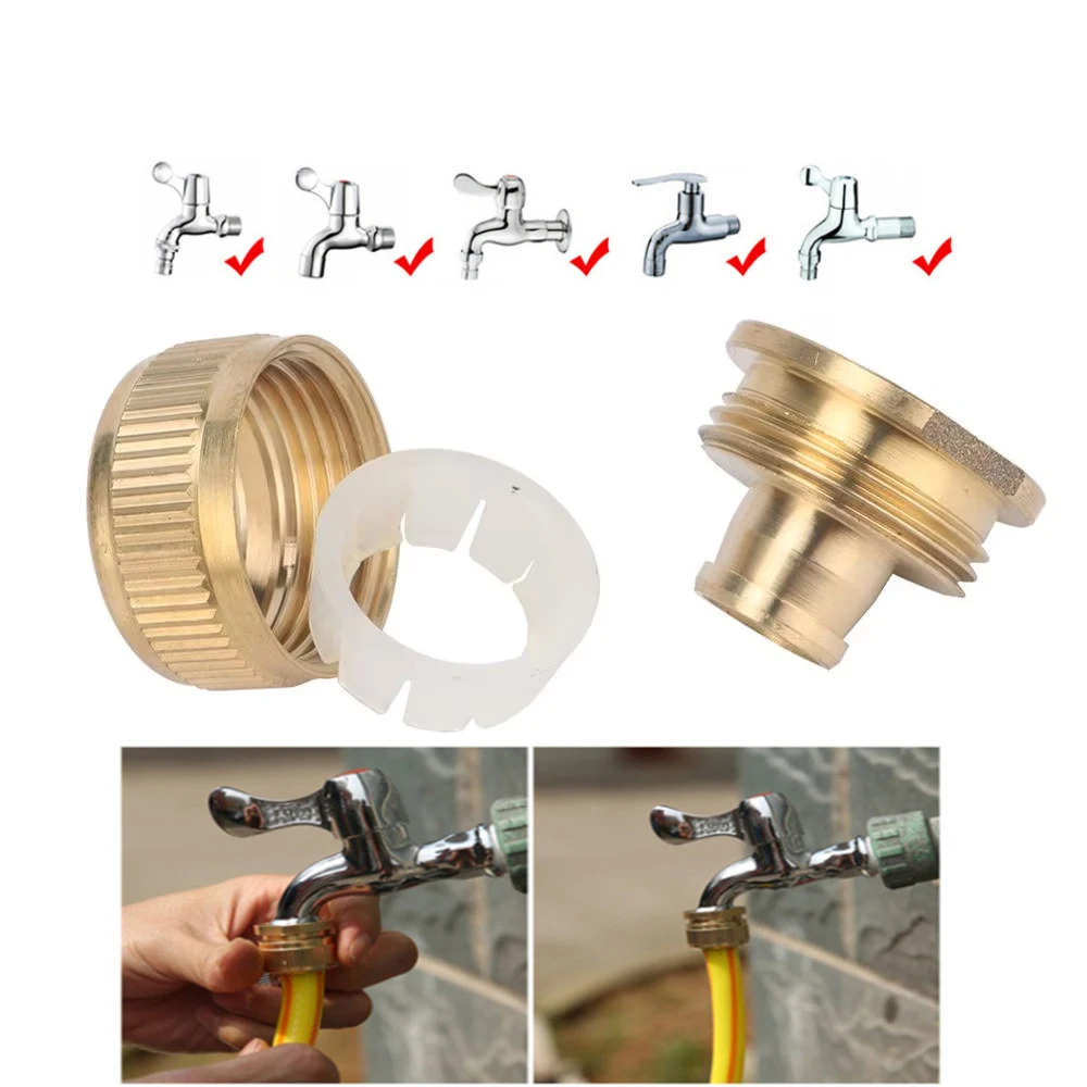 Hose Connector Quick Connect Swivel Connector Garden Hose Coupling Systems For Watering Irrigation Gardening Tools And Equipment