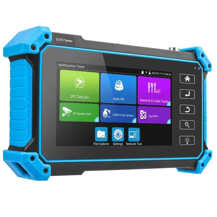 NOYAFA NF-IPC715 Alles in één Kosteneffectieve perfecte CCTV-tester Multifunctionele 4K HD CCTV-tester HD IP-monitor 4K PTZ IPC-camera