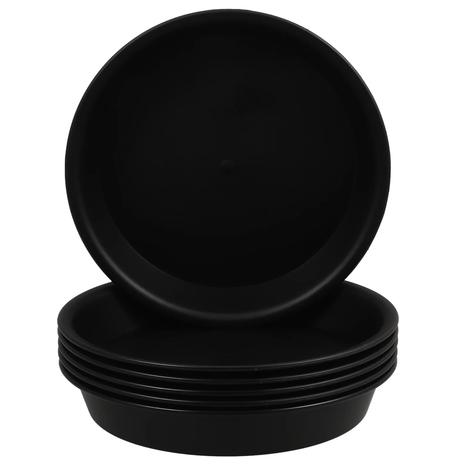 

6Pcs Flower Pot Saucers Thickened Plastic Plant Pot Drip Trays Heavy Duty Leakproof Planter Base Saucers Indoor Outdoor Water