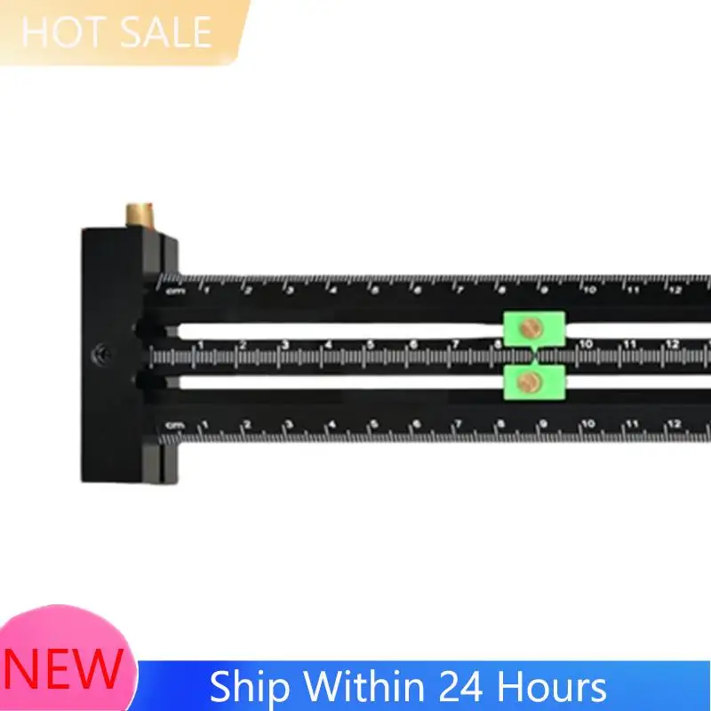 A78K New Vertical Marking T-Type Hole Marking Mark/T-Type Double-Line Ruler With Steel Needle/Parallel Marking Ruler